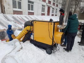 Дизельная тепловая пушка непрямого нагрева Master DV 310 AIR BUS