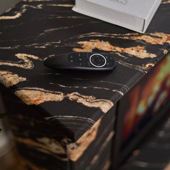 Каминокомплект Хорошие Камины Марс XL с очагом Феникс мрамор черный