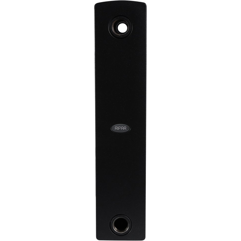 Биметаллический радиатор отопления Rifar Supremo 350 боковое подключение 8 секций антрацит — фото 3