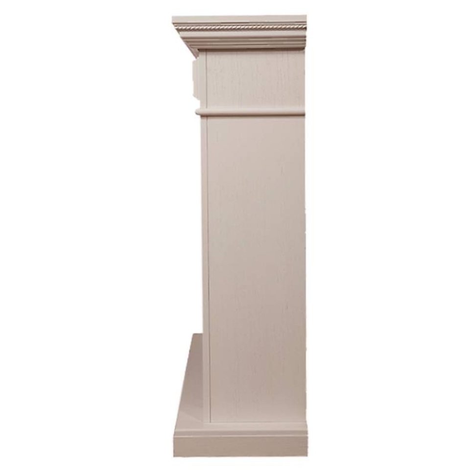 Каминокомплект Firelight Bianco 30 с очагом Electrolux EFP/P-3020LS N шпон беленый дуб — фото 3