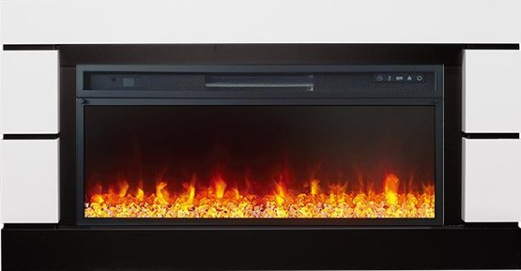 Каминокомплект Royal Flame Modern 42 (Разборный) с очагом Vision 42 LED белый с черным