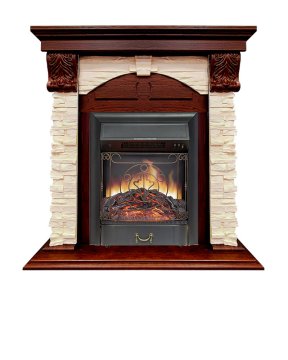 Каминокомплект Royal Flame Dublin с очагом Majestic FX Black орех каньон