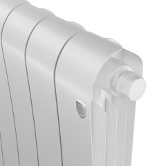 Биметаллический радиатор отопления Royal Thermo Infinity 500 VR80 4 секции Bianco Traffico