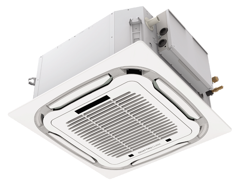 Кассетная сплит-система Quattroclima QV-I12CGE/QN-I12UGE/QA-ICP13 — фото 1