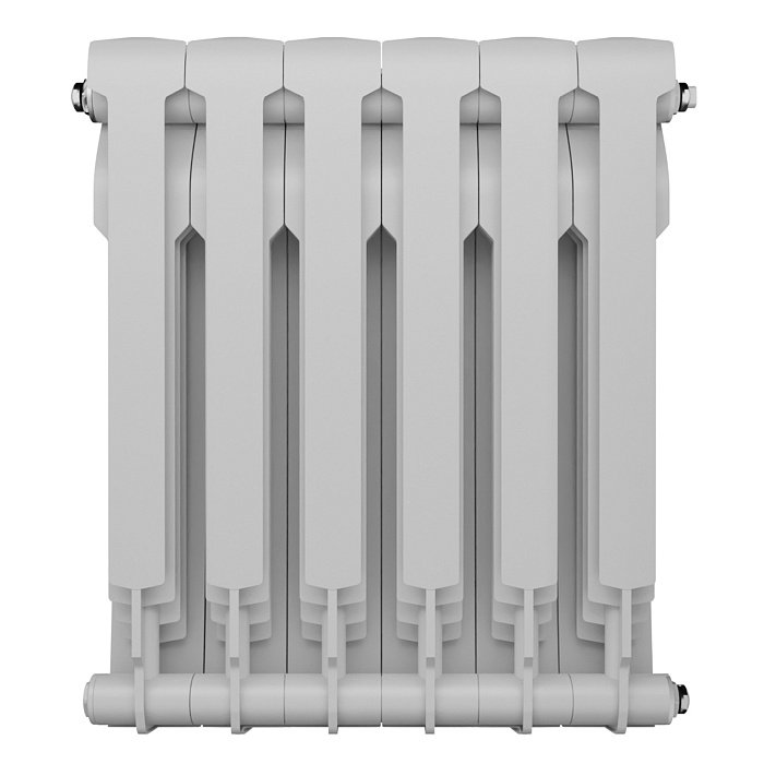 Биметаллический радиатор отопления Royal Thermo BiLiner B 500 6 секций Bianco Traffico
