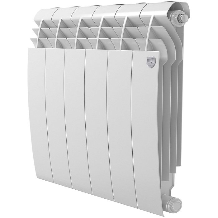Биметаллический радиатор отопления Royal Thermo BiLiner B 500 6 секций Bianco Traffico