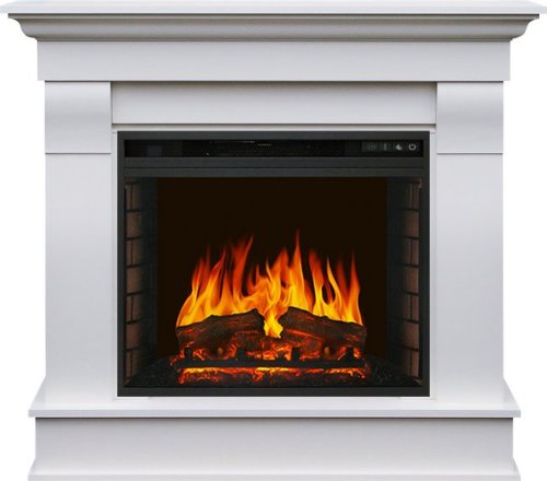 Каминокомплект Royal Flame Monaco (Разборный) с очагом Vision 23 EF LED FX бьянко белый — фото 1