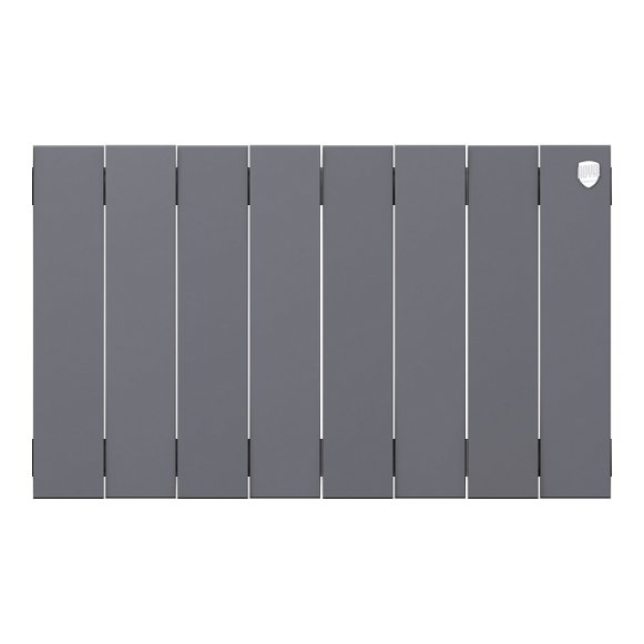 Биметаллический радиатор отопления Royal Thermo PianoForte 300 серебристый 8 секций