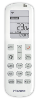 Внутренний блок мульти сплит-системы Hisense AMS-09UW4RVETG00(S) Premium Silver Free Match DC Inverter