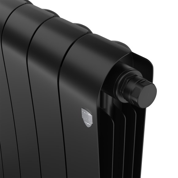 Изображение товара Биметаллический радиатор Royal Thermo Infinity 4 секции Noir Sable 0.688 кВт