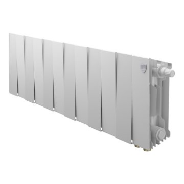 Биметаллический радиатор отопления Royal Thermo PianoForte 200 VDR80 12 секций Bianco Traffico