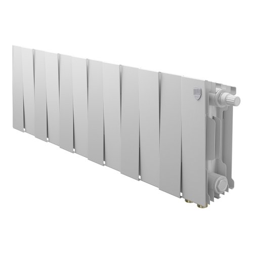 Биметаллический радиатор отопления Royal Thermo PianoForte 200 VDR80 12 секций Bianco Traffico — фото 2