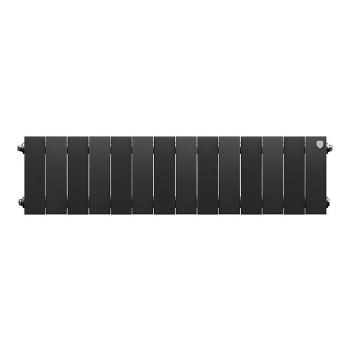 Биметаллический радиатор отопления Royal Thermo PianoForte 200 Черный 14 секций — фото 2