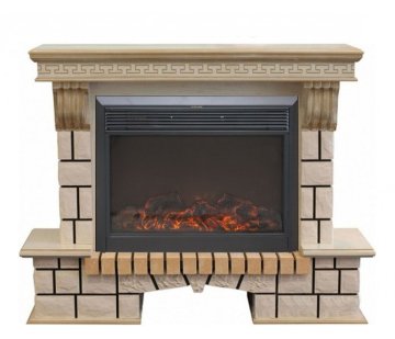 Каминокомплект RealFlame Stone new 26 WTG с очагом Moonblaze Deluxe