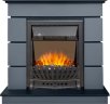 Каминокомплект Royal Flame Modern (Разборный) с очагом Aspen Black серый графит (глубина 319 мм)