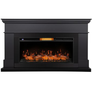 Каминокомплект Royal Thermo Aurora RTFP/P-AR40LS + портал Firelight California 40 графит