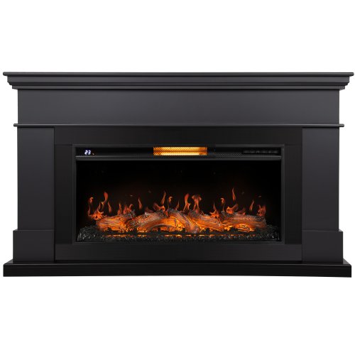 Каминокомплект Royal Thermo Aurora RTFP/P-AR40LS + портал Firelight California 40 графит — фото 2