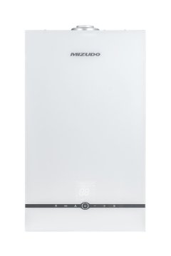 Настенный газовый котел MIZUDO MAESTRO GEM M24Т c шиной OpenTherm стеклянная панель белая