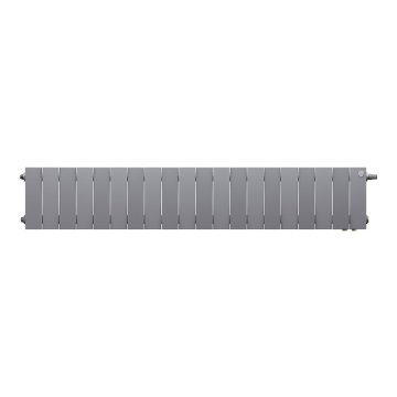 Биметаллический радиатор отопления Royal Thermo PianoForte 200 VDR80 20 секций Silver Satin