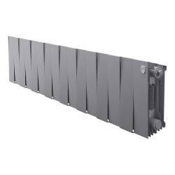 Биметаллический радиатор отопления Royal Thermo PianoForte 200 Серебристый VR80 16 секц.