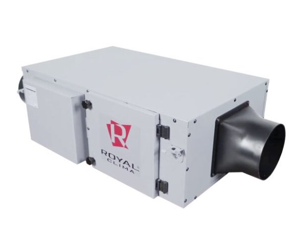 Изображение товара Компактная приточная установка Royal Clima RCV-900LUX+EH-2800 Vento с Wi-Fi