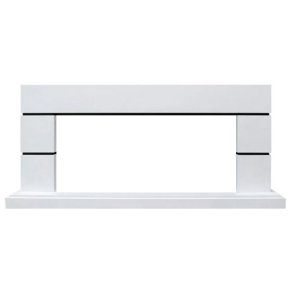 Портал Interflame Норд белый под очаг FreeSpace 50 LED FX QZ