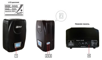 Стабилизатор напряжения RUCELF SDW II-6000-L