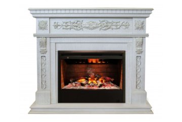 Каминокомплект RealFlame Estella 25,5/26 WT с очагом 3D Helios 26