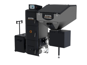 Твердотопливный автоматический котел Zota Stahanov Black-20