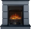 Каминокомплект Royal Flame Modern (Разборный) с очагом Fobos FX M Black RC серый графит (глубина 319 мм)