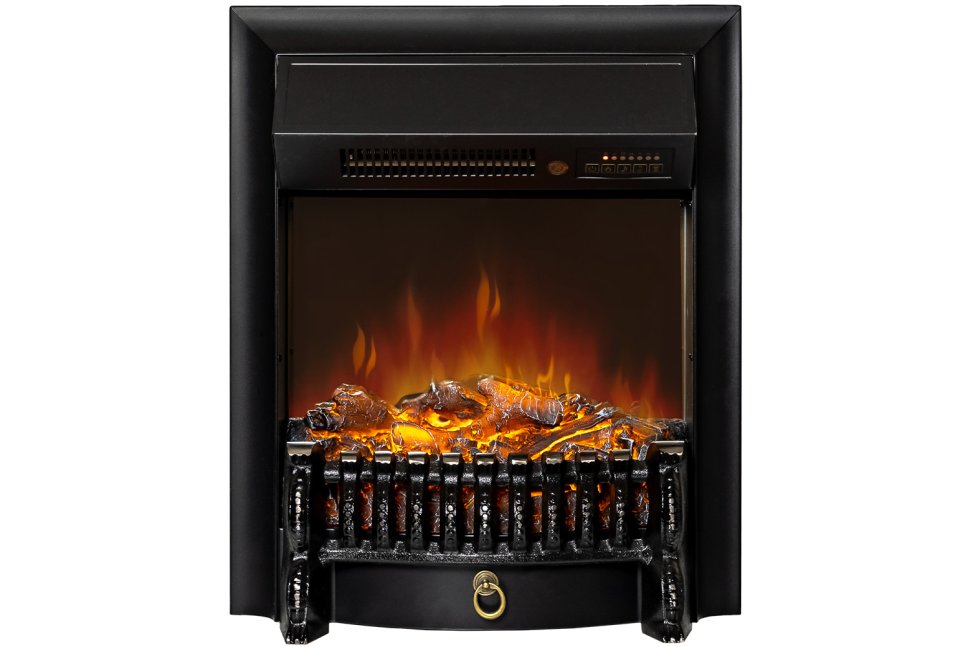 Каминокомплект Royal Flame Modern (Разборный) с очагом Fobos FX M Black RC серый графит (глубина 319 мм)