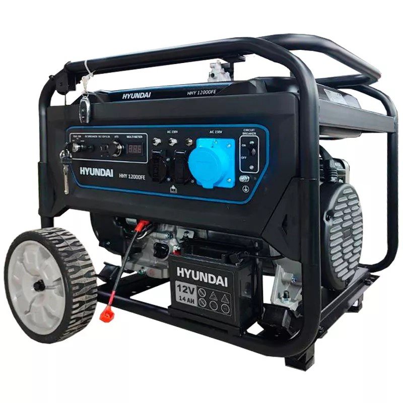 Генератор бензиновый Hyundai HHY 12000FE
