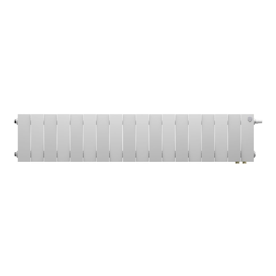 Биметаллический радиатор отопления Royal Thermo PianoForte 200 VDR80 Bianco Traffico 18 секций — фото 2
