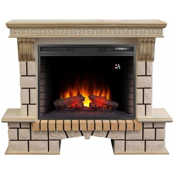 Каминокомплект RealFlame Stone new 26 WTG с очагом Epsilon 26 S IR