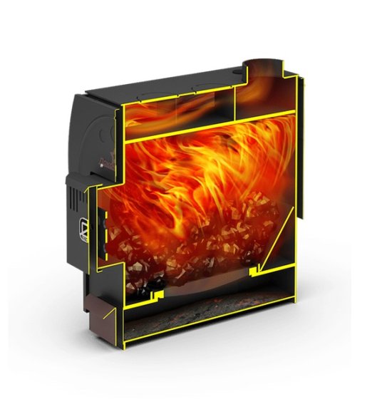 Печь отопительная Теплодар Локомотив-120