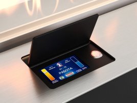 Автоматический биокамин Lux Fire Smart Flame 1700 RC Inox