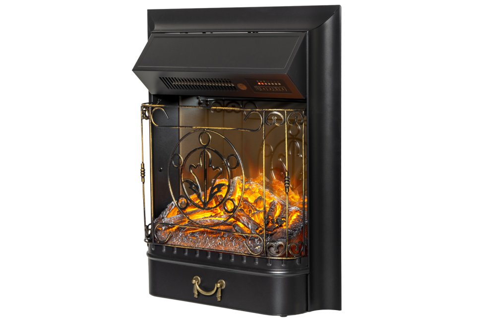 Каминокомплект Royal Flame Modern (Разборный) с очагом Majestic FX M Black RC серый графит (глубина 319 мм)