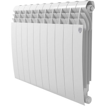 Биметаллический радиатор отопления Royal Thermo BiLiner B 500 10 секций Bianco Traffico