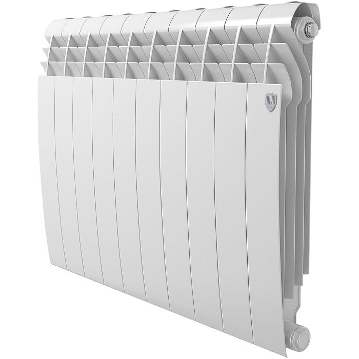 Биметаллический радиатор отопления Royal Thermo BiLiner B 500 10 секций Bianco Traffico