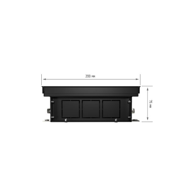 Внутрипольный конвектор Royal Thermo Atrium 75/200/2800-DG-U-NA