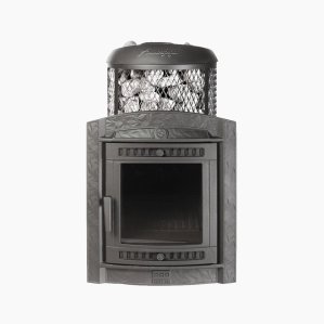 Печь банная PROMetall Атмосфера L комбинированная сетка-ламель Змеевик наборный