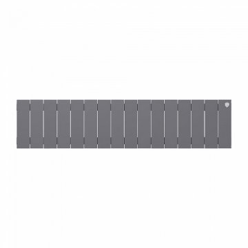 Биметаллический радиатор отопления Royal Thermo PianoForte 200 16 секций Silver Satin