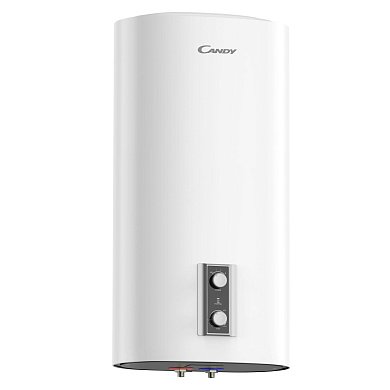 Изображение товара Накопительный водонагреватель Candy CF50V-P1 INOX, 50 л, плоский, белый
