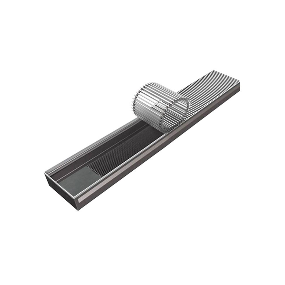 Внутрипольный конвектор КЗТО Бриз 260*120*800 U 5Ал 12