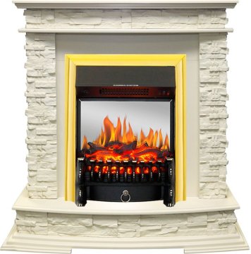 Каминокомплект Royal Flame Luzern с очагом Fobos FX M Brass