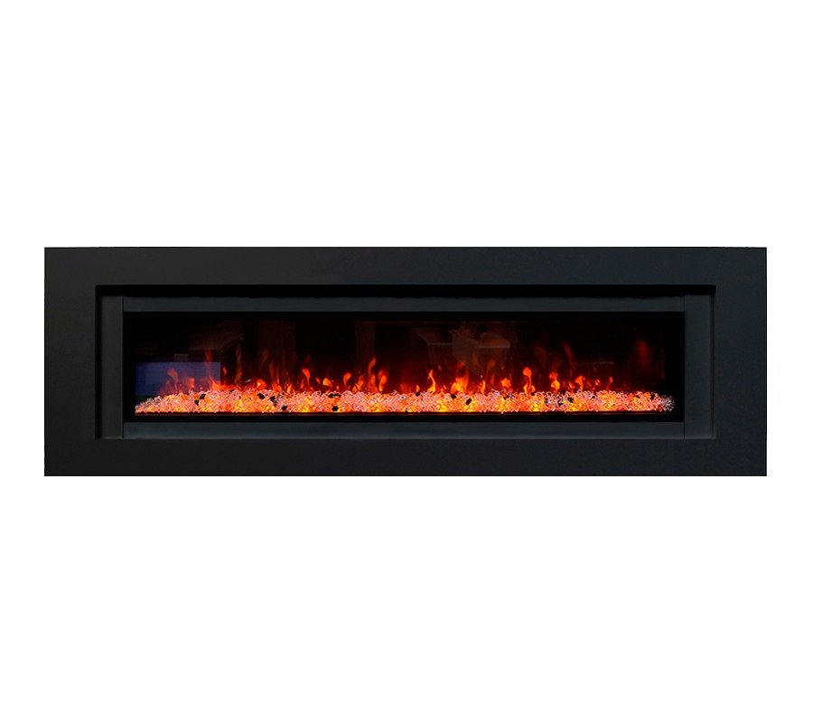 Каминокомплект RealFlame Stockholm 60 BL с очагом Manhattan 1560 — фото 1