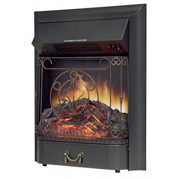 Каминокомплект Royal Flame Dublin (Разборный) с очагом Majestic FX Black орех каньон/сланец