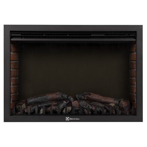 Каминокомплект Firelight Bricks 30 с очагом Electrolux EFP/P-3020LS N камень белый/белая эмаль