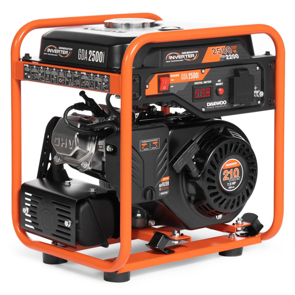 Генератор бензиновый инверторный Daewoo GDA 2500i