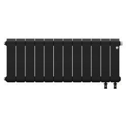 Биметаллический радиатор отопления Royal Thermo Infinity 300 Noir Sable VR80 12 секций